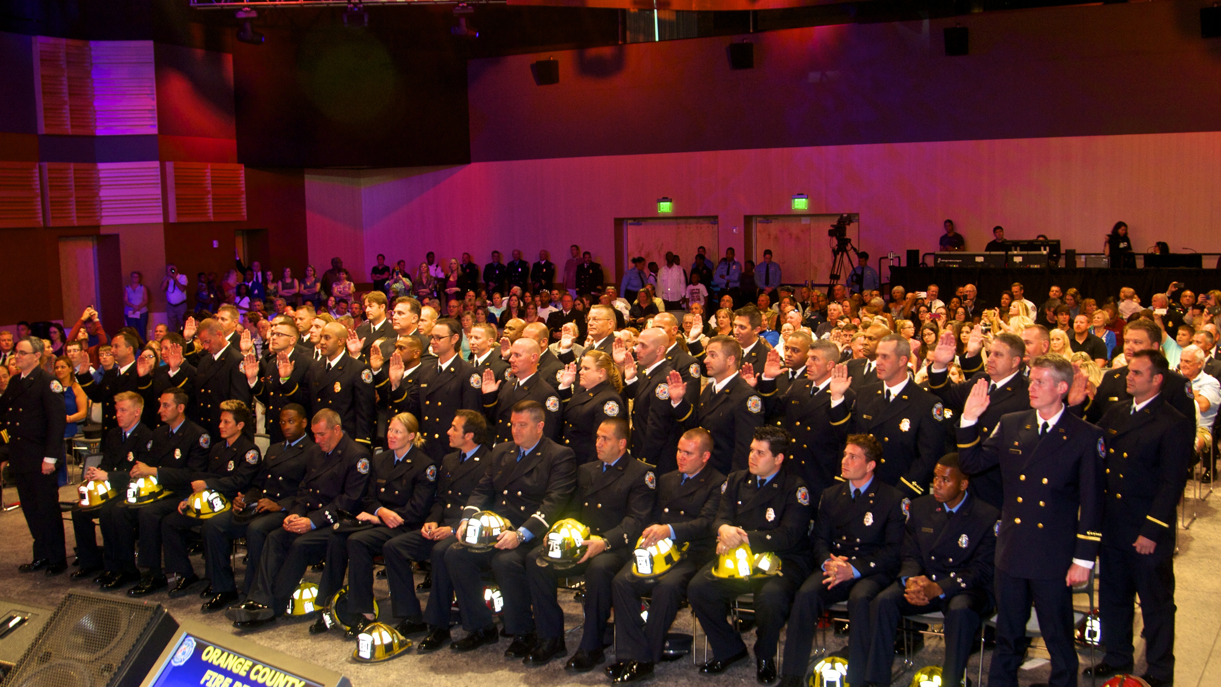 OCFRD hosts its largest promotions ceremony in department history