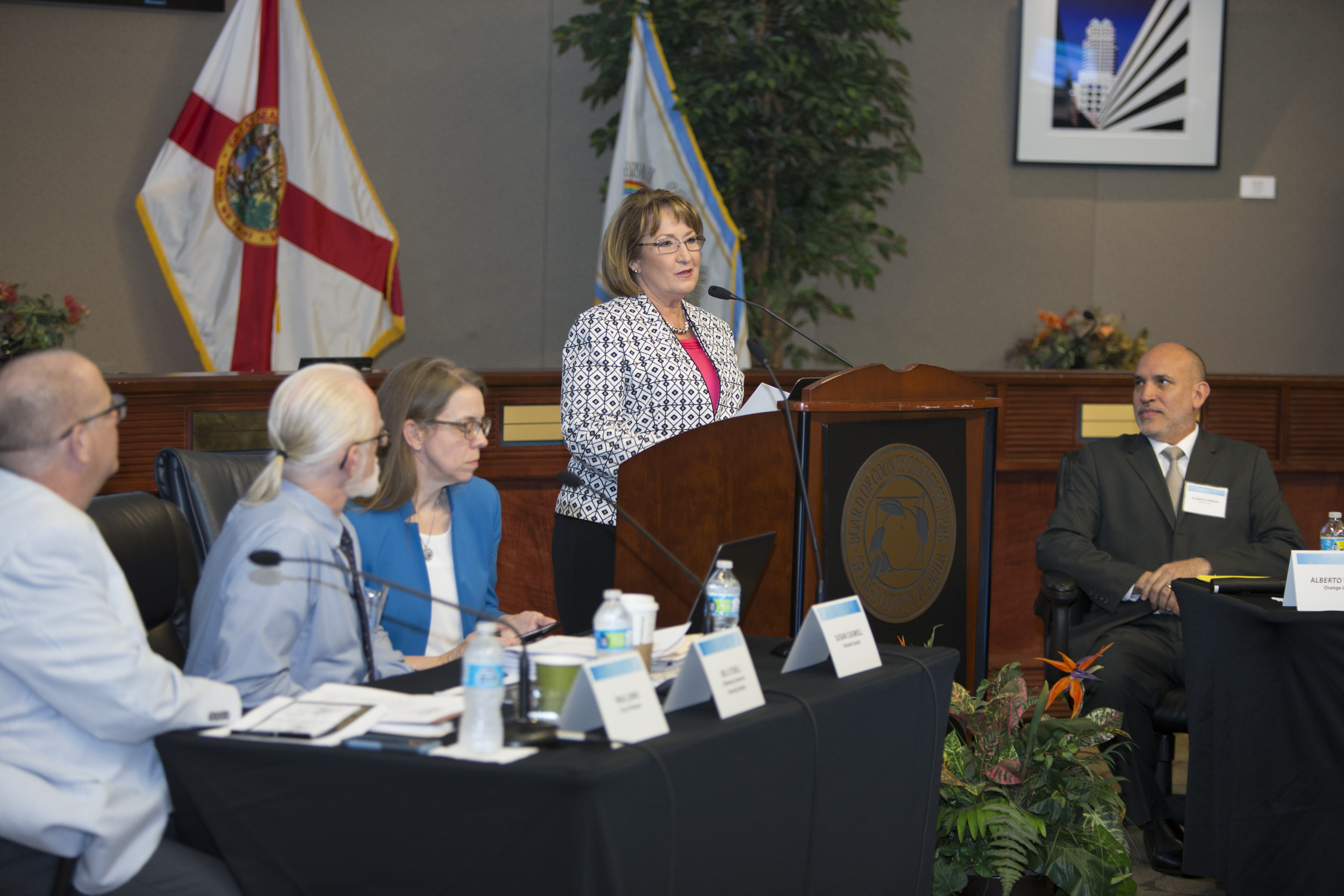 Mayor Jacobs speaking at an Affordable Housing Workshop