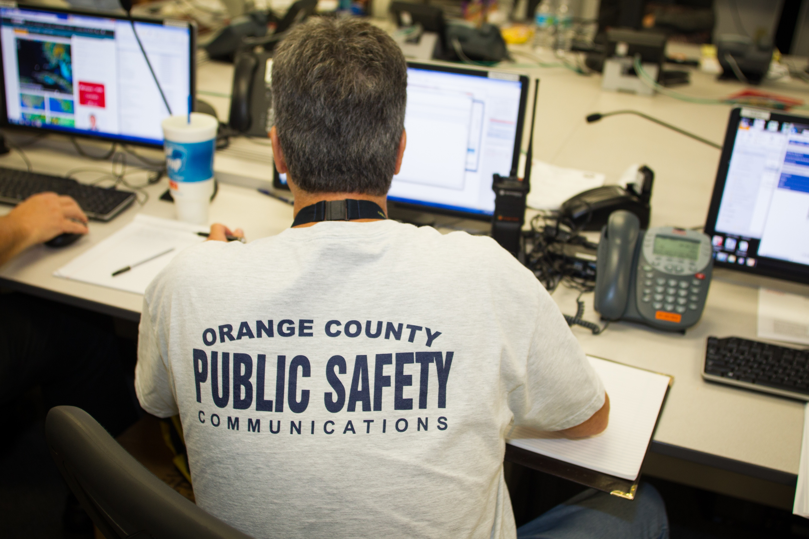 Empleado de seguridad pública del Condado de Orange