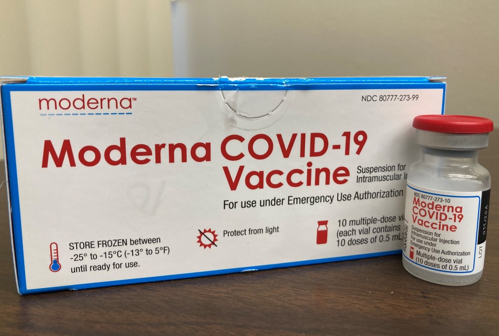 Photo of Moderna vaccine