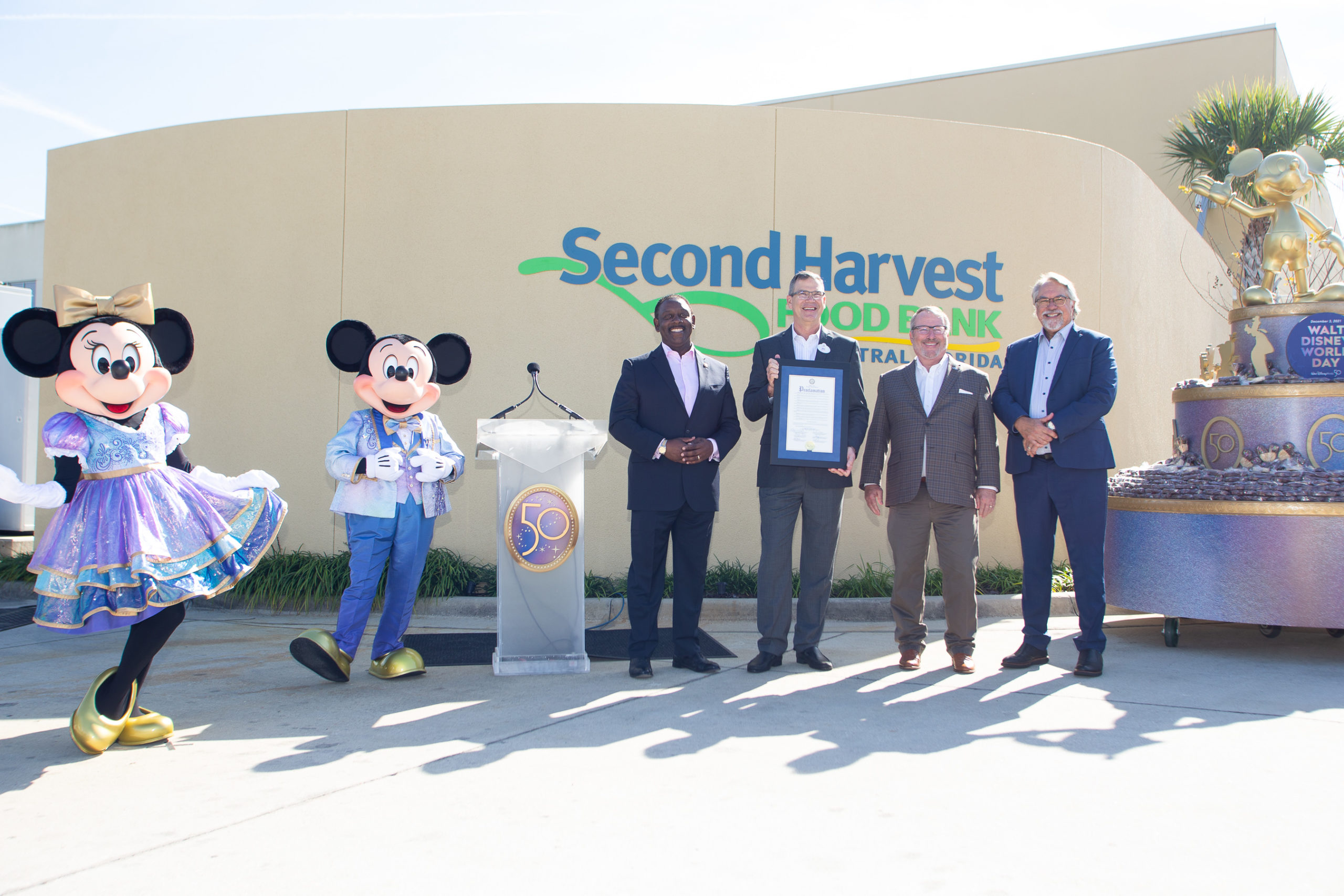Orange County Government and the City of Orlando proclaimed December 3, 2021 to be “Walt Disney World Day” in celebration of the 50th anniversary of Walt Disney World Resort in Central Florida.