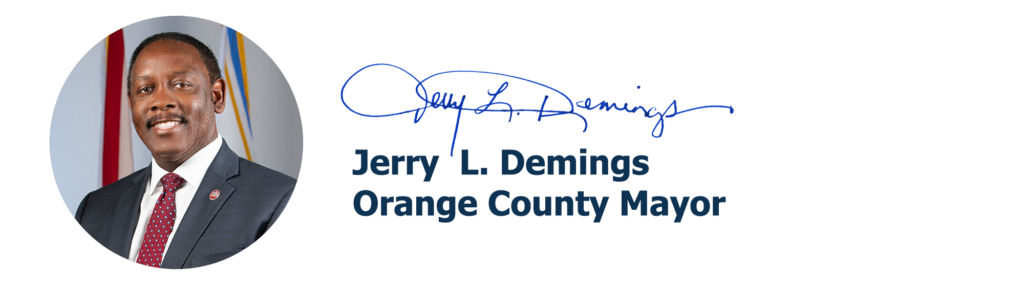  Alcalde del Condado de Orange, Jerry L. Demings 